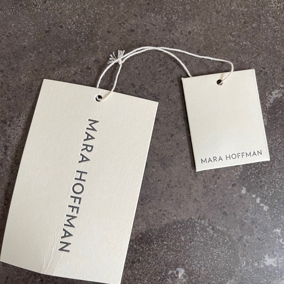 SOLD! Mara Hoffman Freya Color Block Midi Dress S - Picture 11 of 12